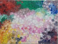 2020 Bubbles bunt Acryl 60x80